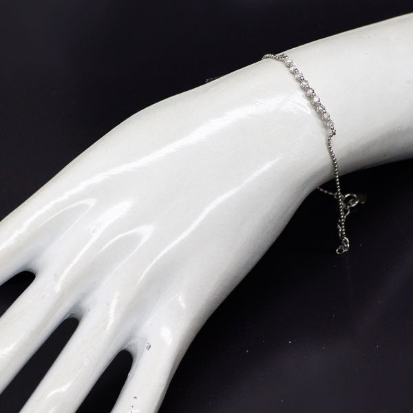 Pt900/ Pt850 ダイヤモンド ブレスレット 0.50ct