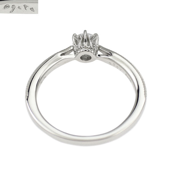 アガット/agete Pt900 ダイヤモンド リング 0.207ct