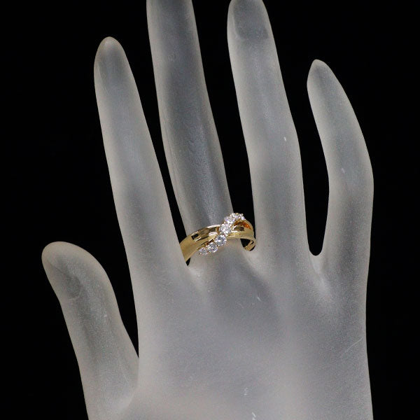 モニッケンダム K18YG ダイヤモンド リング 0.45ct