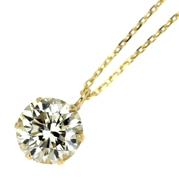 新品 K18YG LDH ダイヤモンド ペンダントネックレス 0.662ct K SI2 G