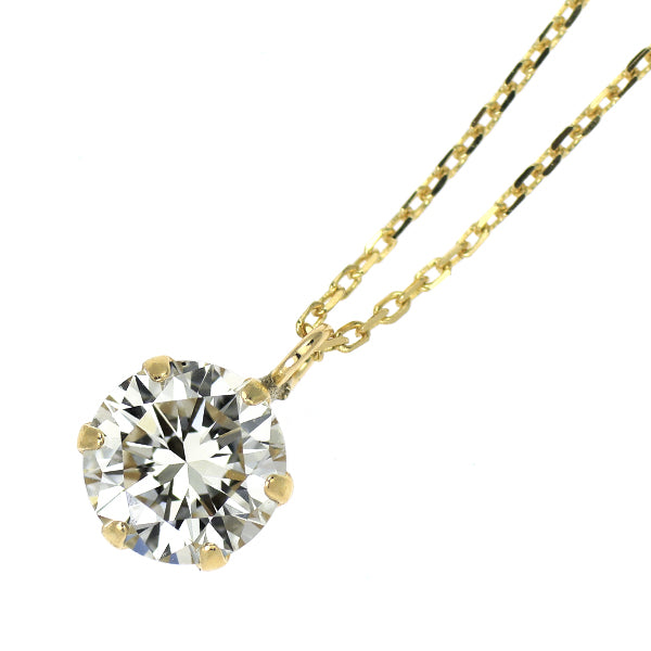 新品 K18YG ダイヤモンド ペンダントネックレス 0.388ct K VS2 VG（Heart）