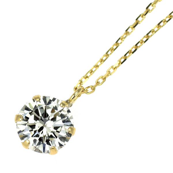 新品 K18YG LDH ダイヤモンド ペンダントネックレス 0.371ct K SI2 VG