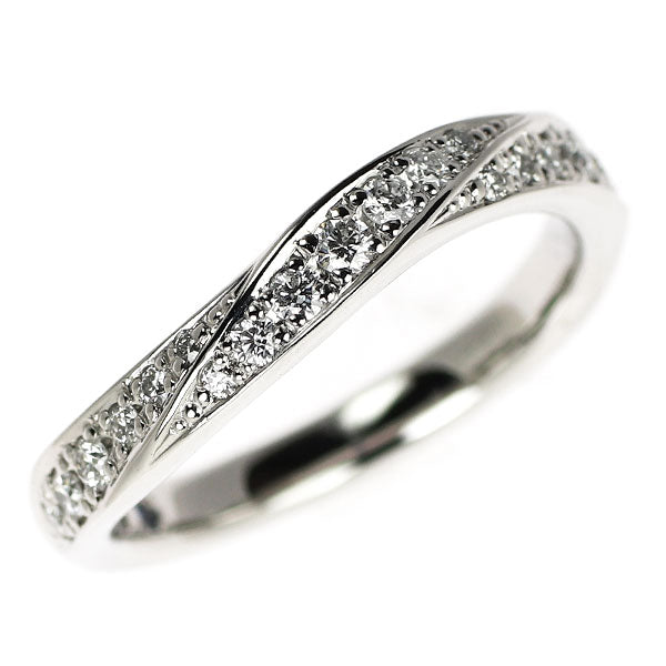 アニヴェルセル Pt950 ダイヤモンド リング 0.19ct