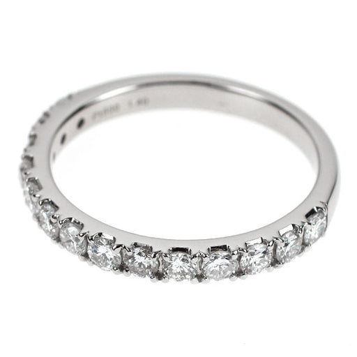pt900ダイヤモンドリング　ハーフエタニティリング 計0.6ct Pt900 ダイヤモンド リング 1.40ct ハーフエタニティ — セルビー