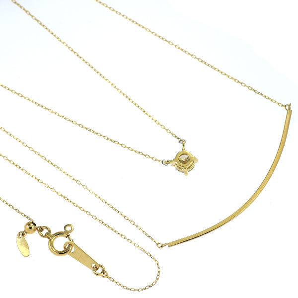 K18YG ダイヤモンド ペンダントネックレス 0.30ct