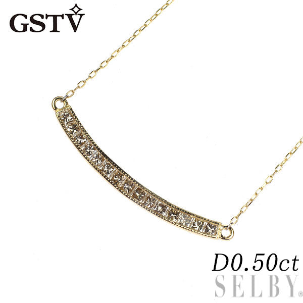 GSTV K18YG ダイヤモンド ペンダントネックレス 0.50ct