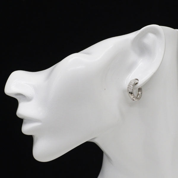 K18WG ダイヤモンド イヤリング 0.70ct