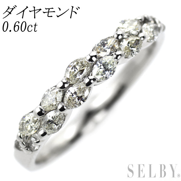 Pt900 ダイヤモンド リング 0.60ct