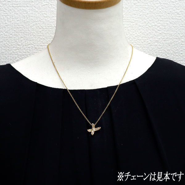 K18YG ダイヤモンド ペンダントトップ 0.30ct
