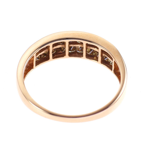 K18PG ダイヤモンド リング 1.00ct