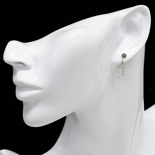 K18WG ダイヤモンド ピアス 0.20ct