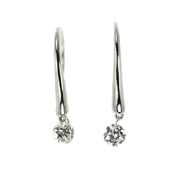 K18WG ダイヤモンド ピアス 0.20ct