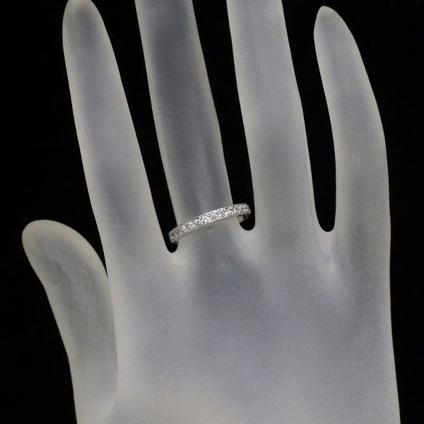 エクセルコ Pt950 ダイヤモンド リング 0.22ct ビュー レック ハーフエタニティ