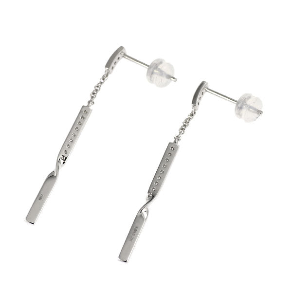 K18WG ダイヤモンド ピアス 0.20ct
