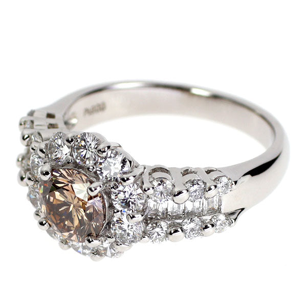 Pt900 ダイヤモンド リング 1.12ct D1.45ct