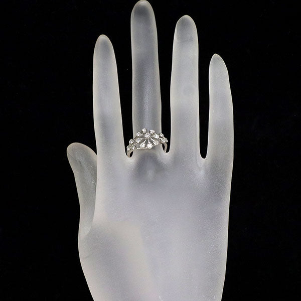 Pt900 ダイヤモンド リング 0.46ct