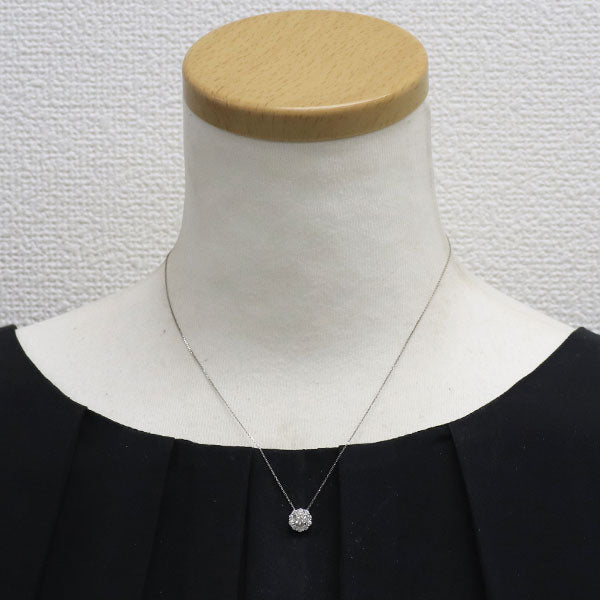 新品 Pt950/ Pt850 ダイヤモンド ペンダントネックレス 0.254ct F SI2 G D0.25ct