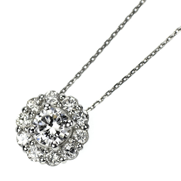 新品 Pt950/ Pt850 ダイヤモンド ペンダントネックレス 0.254ct F SI2 G D0.25ct
