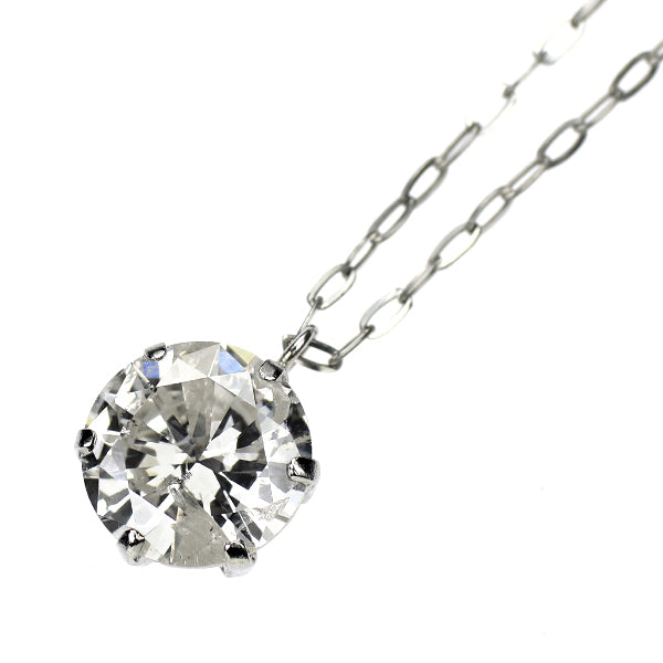新品 Pt900/ Pt850 ダイヤモンド ペンダントネックレス 1.01ct J I3 Fair