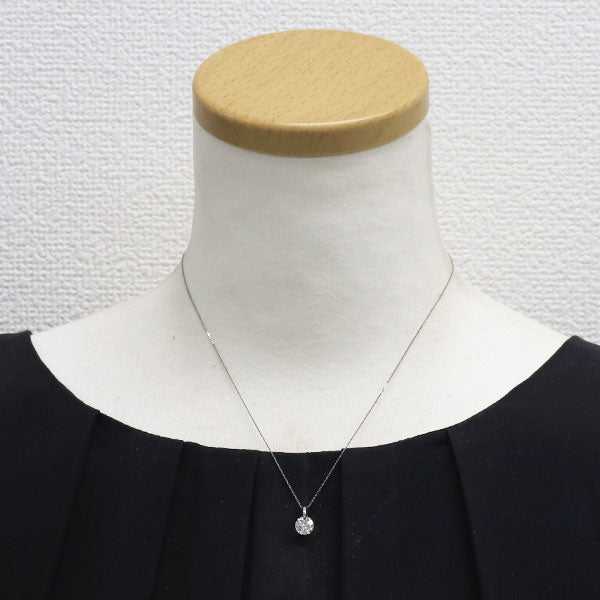 新品 Pt900/ Pt850 LDH ダイヤモンド ペンダントネックレス 1.156ct J I2 Poor