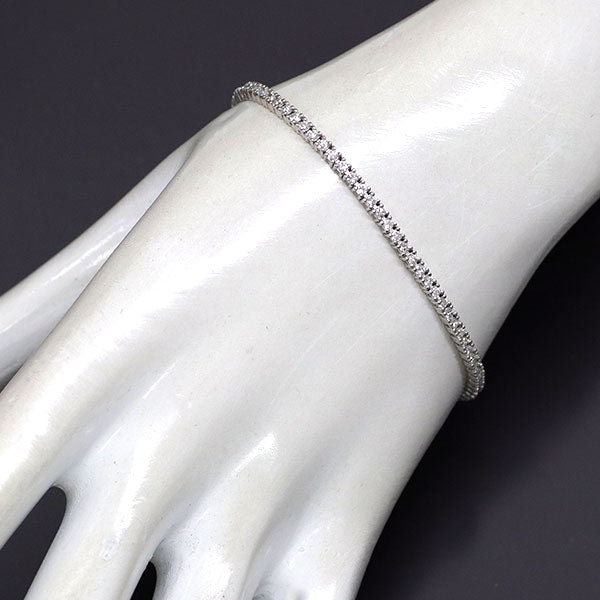 新品 Pt900 ダイヤモンド テニス ブレスレット 1.65ct