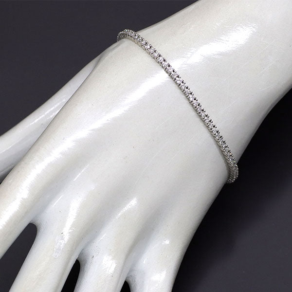 新品 Pt900 ダイヤモンド テニス ブレスレット 1.65ct