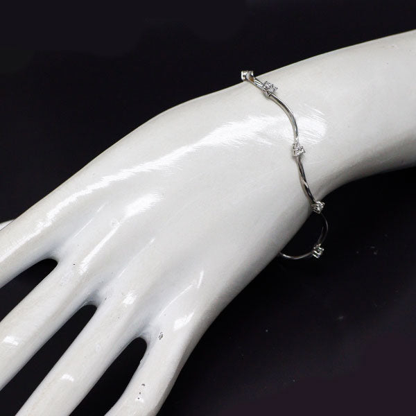 スタージュエリー Pt950 ダイヤモンド ブレスレット 0.50ct