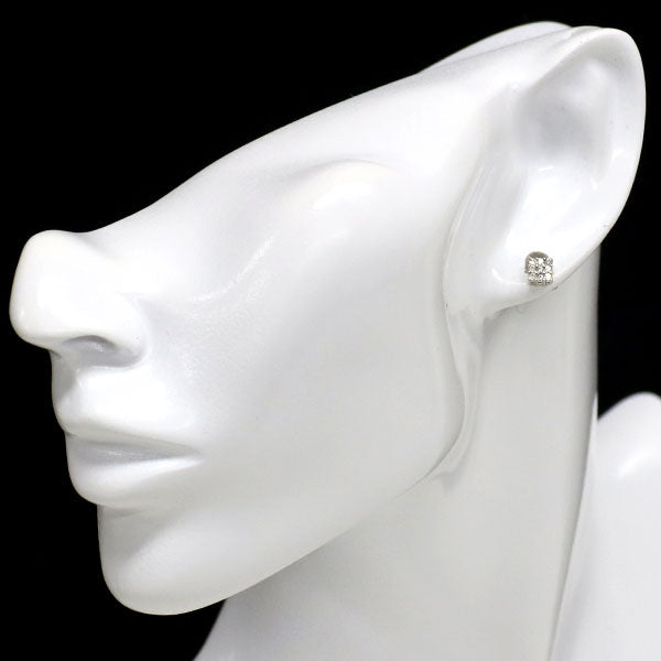 ポンテヴェキオ K18WG ダイヤモンド ピアス 0.22ct スタッド