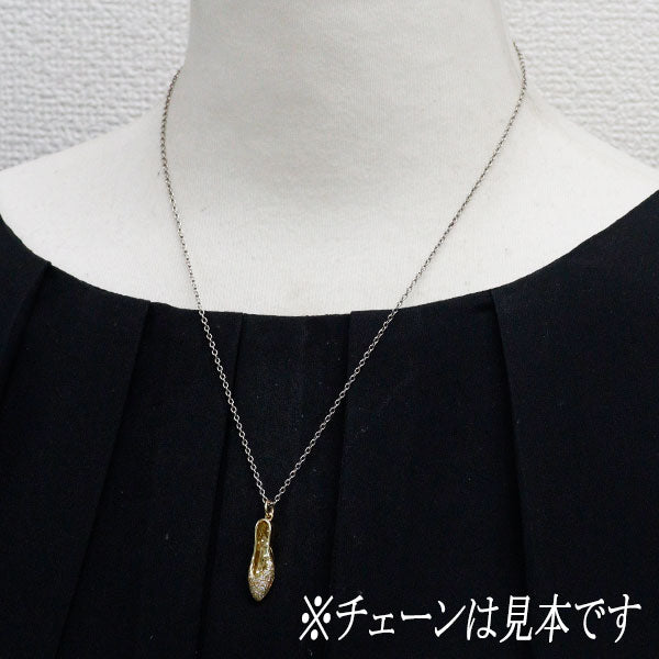 平和堂貿易 K18YG ダイヤモンド ペンダントトップ 0.30ct ハイヒール