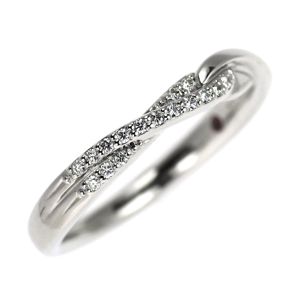スタージュエリー Pt950 ダイヤモンド リング 0.04ct