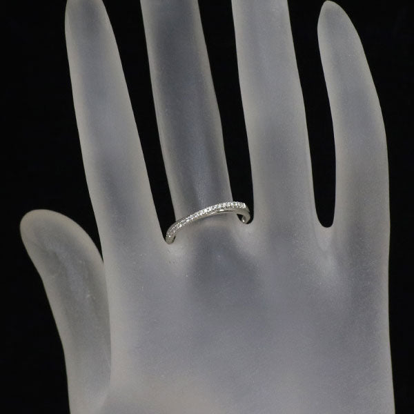 ポンテヴェキオ K18WG ダイヤモンド リング 0.10ct ハーフエタニティ