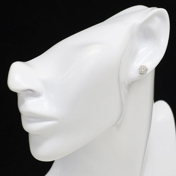 新品 Pt900 ダイヤモンド ピアス 2.086ct H SI2 VG/G スタッド【エスコレ】