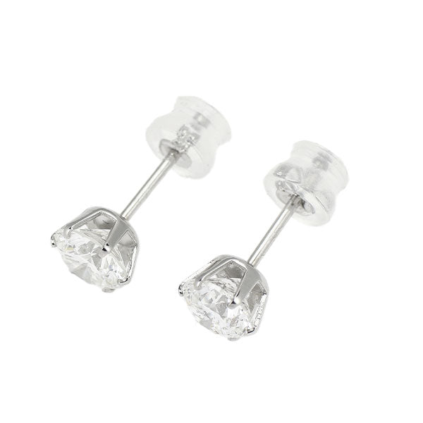 新品 Pt900 ダイヤモンド ピアス 2.063ct G/H SI2 VG/G スタッド【エスコレ】