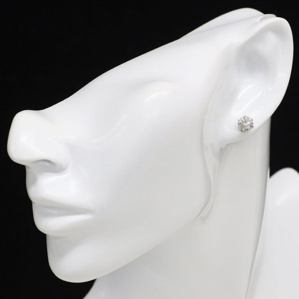 新品 Pt900 ダイヤモンド ピアス 2.063ct G/H SI2 VG/G スタッド【エスコレ】