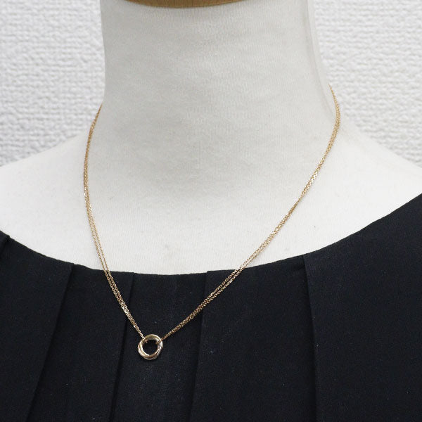 カルティエ K18YG/WG/PG ペンダントネックレス トリニティ ミニモデル