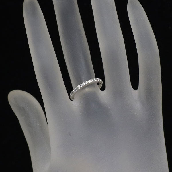 ミキモト Pt950 ダイヤモンド リング 0.12ct ハーフエタニティ