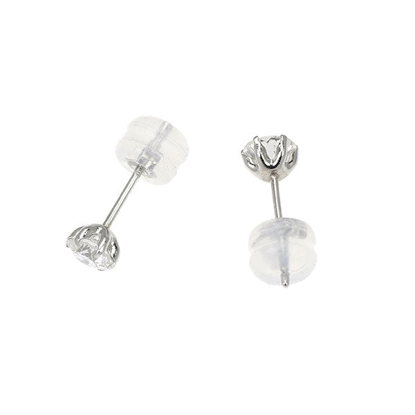 新品 Pt900 サーキュラーブリリアントカット ダイヤモンド ピアス 0.537ct G SI1-2