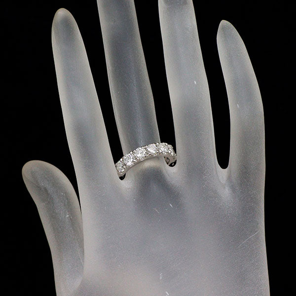新品 Pt900 LDH ダイヤモンド リング 2.021ct E-H SI1-2 G ハーフエタニティ