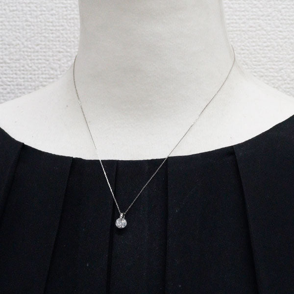 新品 Pt950/ Pt850 LDH ダイヤモンド ペンダントネックレス 1.079ct H I1 Fair