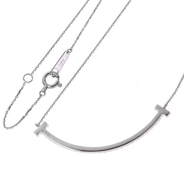新品 Pt900/ Pt850 ダイヤモンド ペンダントネックレス 0.25ct スマイル