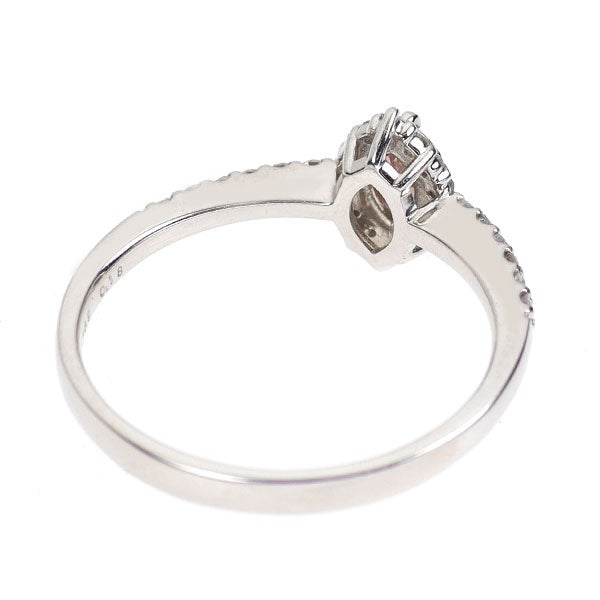 新品 希少 Pt950 マーキスカット天然ピンク ダイヤモンド リング 0.169ct FDOP SI2 D0.18ct