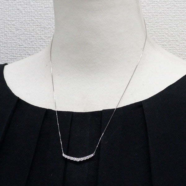 カナディアンダイヤ Pt950/ Pt850 ダイヤモンド ペンダントネックレス 1.00ct