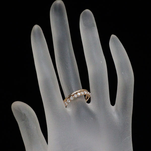 K18PG ダイヤモンド リング 0.50ct