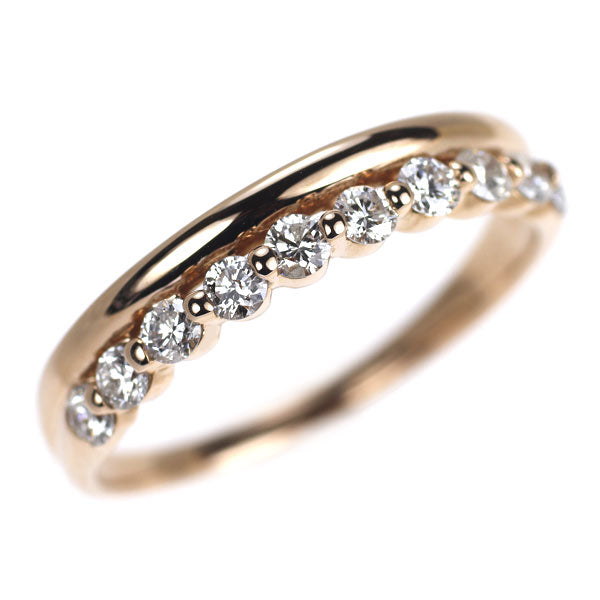 K18PG ダイヤモンド リング 0.50ct
