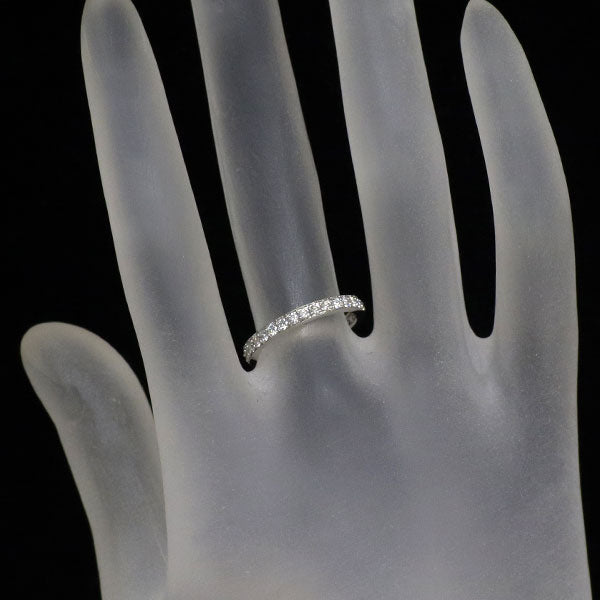 GSTV K18WG ダイヤモンド リング 0.53ct フルエタニティ