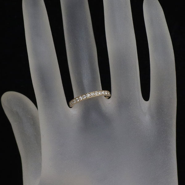 K18PG ダイヤモンド リング 0.25ct ハーフエタニティ — セルビー
