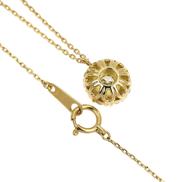 K18YG ダイヤモンド ペンダントネックレス 0.58ct