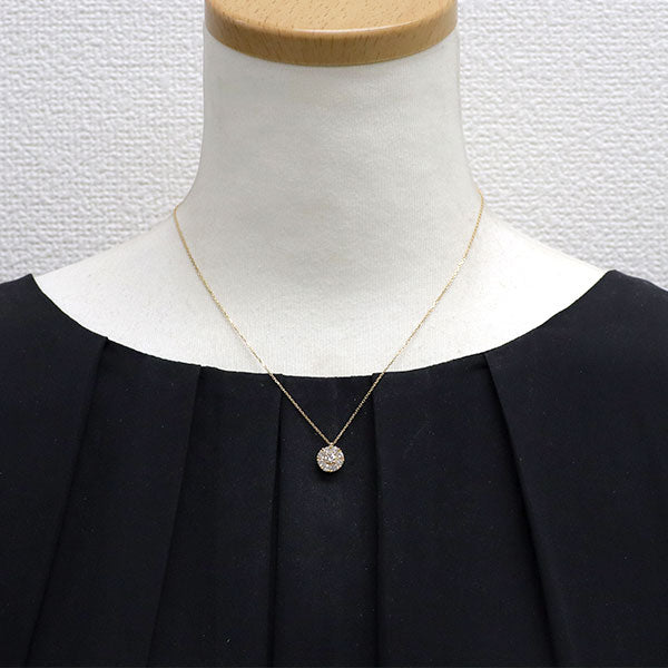 K18YG ダイヤモンド ペンダントネックレス 0.58ct