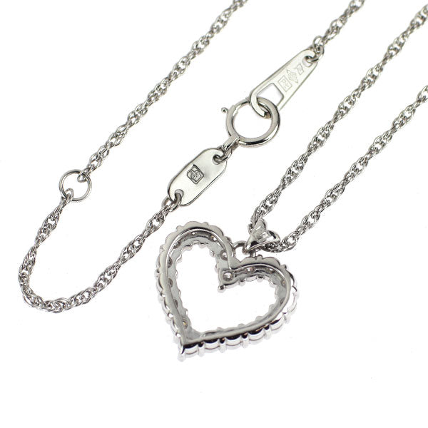ロイヤルアッシャー Pt900/ Pt850 ダイヤモンド ペンダントネックレス 0.57ct ハート