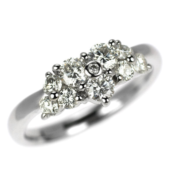 Pt900 ダイヤモンド リング 0.70ct